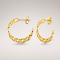 Interlocking Link Stud Earrings product image