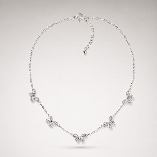 Crystal Butterfly Necklace product image