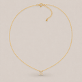 Crystal Initial Necklace product image
