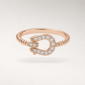Crystal Horseshoe Ring product image