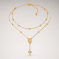 Virgin Mary & Cross Necklace product image